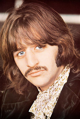 RINGO STARR Signed 'White Album' Photograph - Drummer THE BEATLES