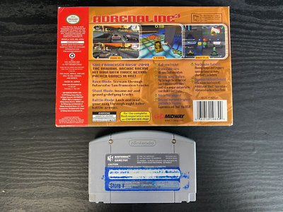 【希少】 プレイステーションソフト ・・・いる！ San Francisco Rush 2049 For Nintendo 64 N64 In Box Good Shape PU