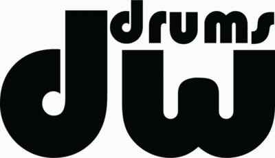 DW DRUMS Logo Vinyl Decal Die Cut Sticker