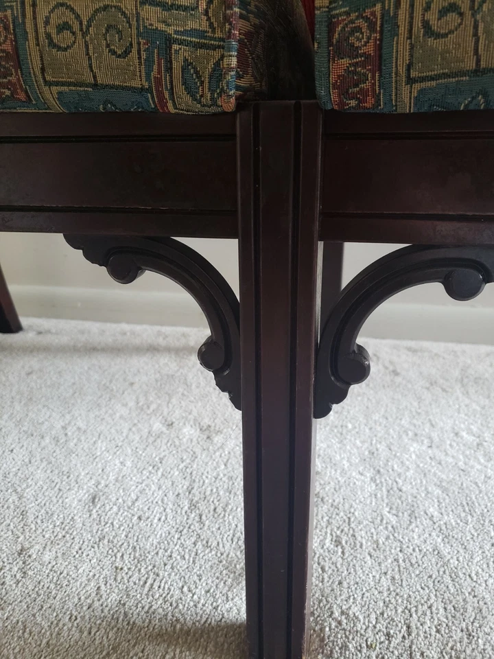 Sofá estilo Ming asiático de mediados de siglo Foto 3 de 4