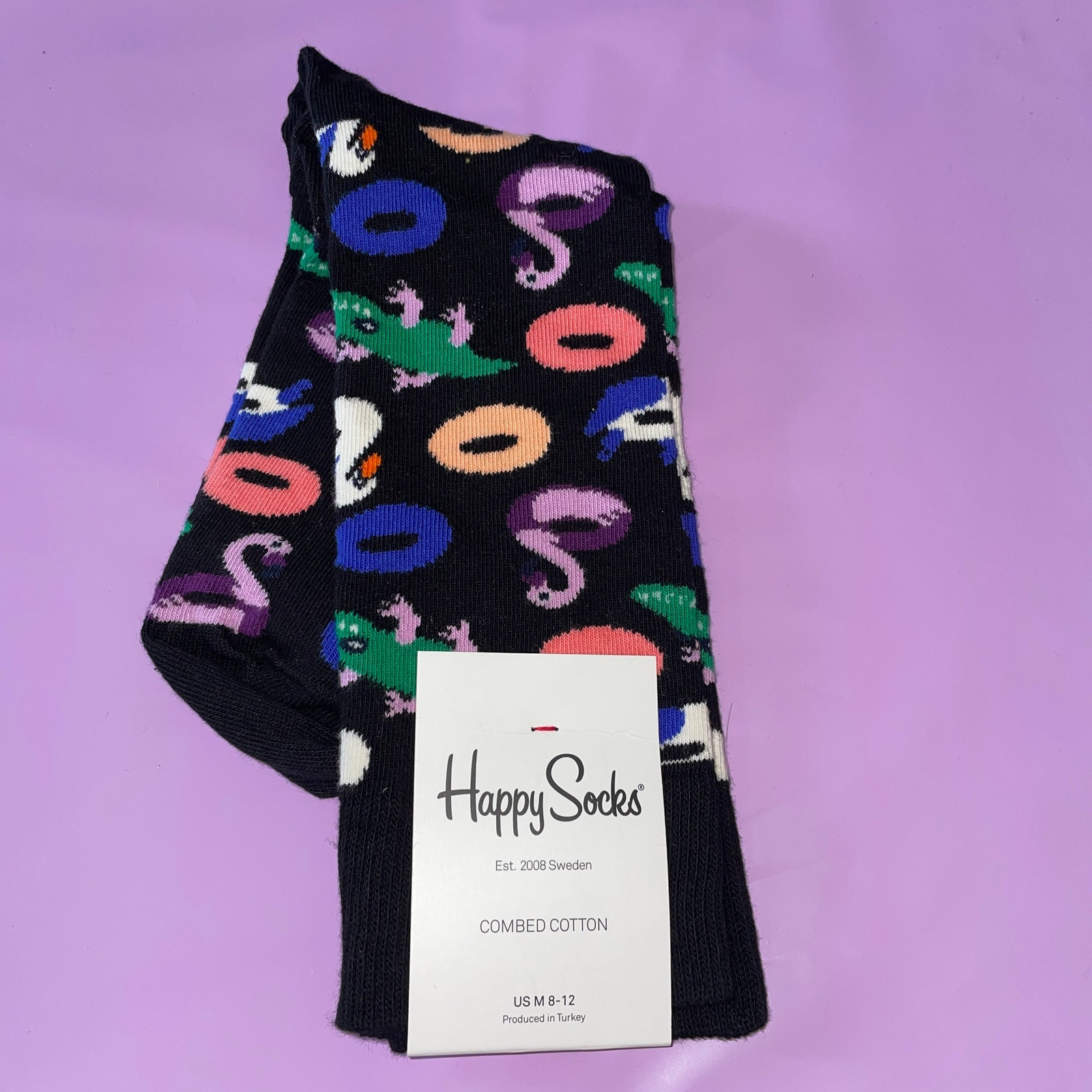 Adult Happy Socks Flamingo Alligators Floats Swans NEW