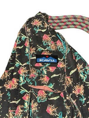 Kavu Rope Sling Crossbody Backpack Sparklers Print Messenger Bag NEW KAVU ROPE SLING Sparklers 923-737 BAG MESSENGER BACKPACK  main image 3