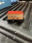 Matchbox Lesney Superfast Train Freight Flat Car Black w/NYK Box 1:64 NM