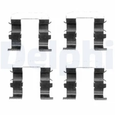 Delphi LX0418 accessory kit, disc brake pad for Kia