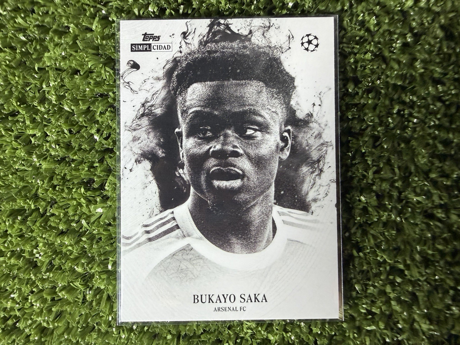 2025-26 TOPPS Simplicidad Bukayo Saka (Retrato) Arsenal