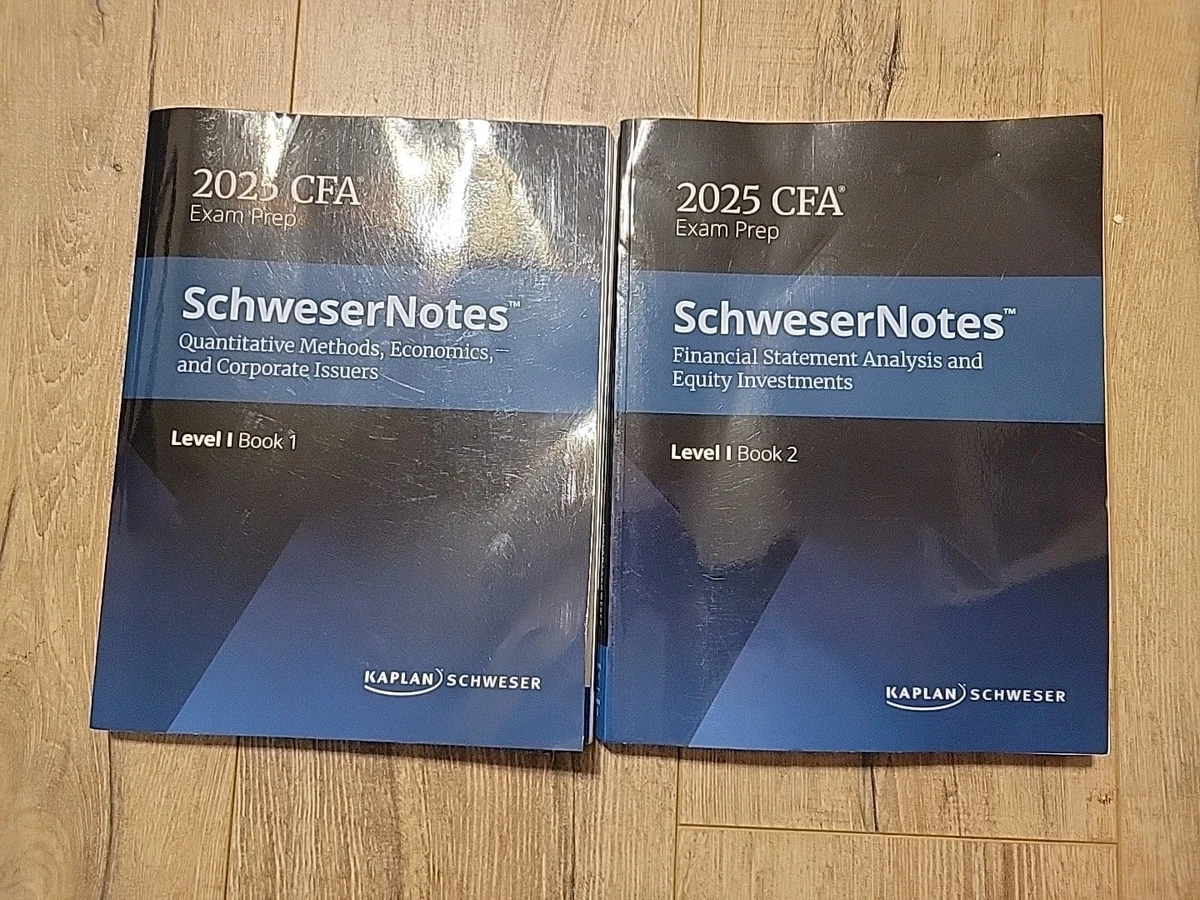Cfa Level 1 Schweser for sale | eBay
