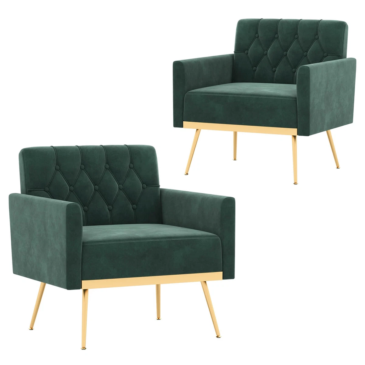 green halter cocktail dress Sink into Emerald Lounge Chair – Nestroots main image 0