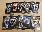 1993-94 Pinnacle Masks Insert Complete Set 1-10 NHL Hockey Goalie Cards