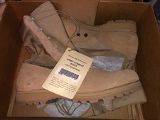 New With Tags US Army Desert Hot Weather COMBAT Boots Size 15 Wide