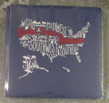 Creative Memories 12X12 AMERICANA Navy Blue Foiled Album Cover 2025