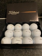 Titleist Prov 1  golf balls 2025 Dozen Pearl A