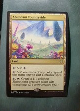 Abundant Countryside Commander: Lorwyn Eclipsed Magic The Gathering MTG