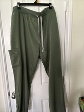 New Hanes Scrub Pants Women  s 3XL Comfort Fit Green