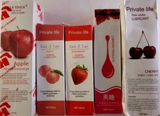 Fruit Flavored Personal Lubricant Warming Jelly Silky Smooth Enhance Intimacy