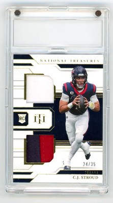 2024 Panini National Treasures C.J. Stroud #RDM-CSD RC Dual Materials 24/35