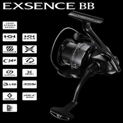 Shimano 24 Exsence BB 4000MXG (2024 Model) Spinning Reel | eBay