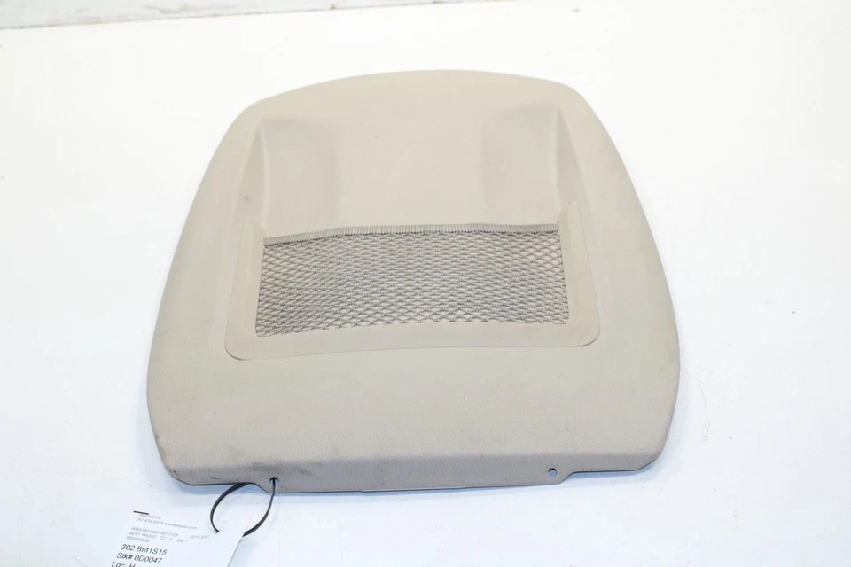 BMW 328i xDrive SULEV 2013-16 asiento delantero izquierdo panel trasero cubierta moldura Foto 3 de 4