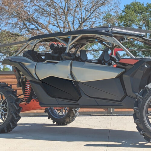 Rear Lower Door Panels Inserts for 2017-2023 Can Am Maverick X3 MAX 4 Door - Picture 10 of 12