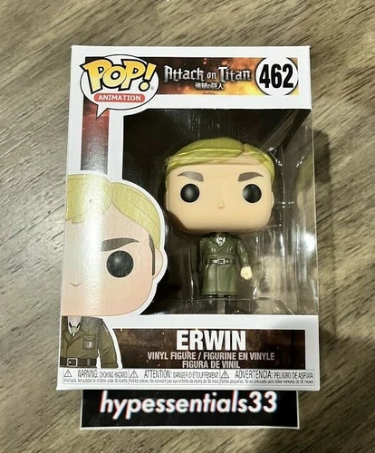 Funko Pop! Animation: AoT Season 3 - Erwin (One-Armed) #462 Vinyl Figure IN HAND
