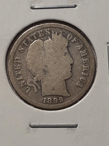 1899 BARBER DIME