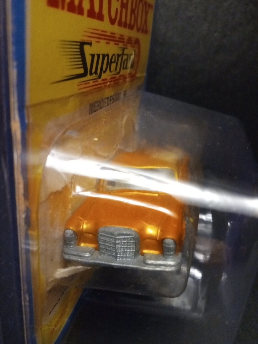 Matchbox Superfast #46 Mercedes 300SE 1969 In Blister Pack