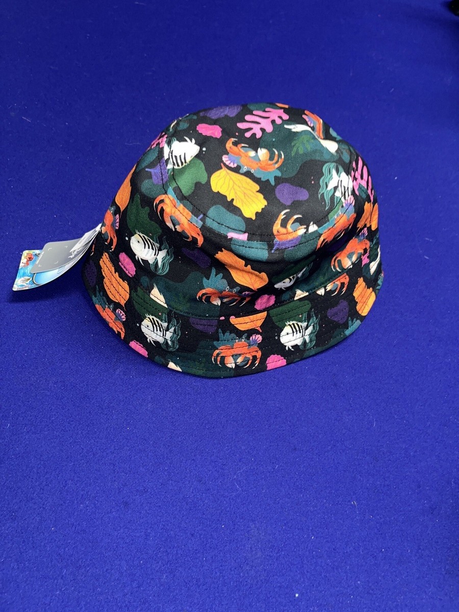 Disney Parks The Little Mermaid Reversible Bucket Hat NEW  display picture 1