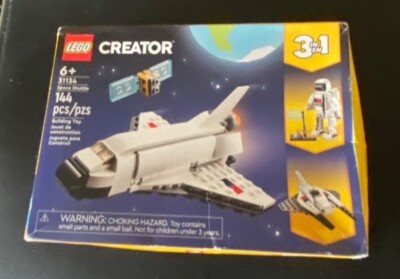 LEGO Creator Space Shuttle 31134 3-In-1 Build Robot & Jet 144 Pcs Ages 6+ New Se
