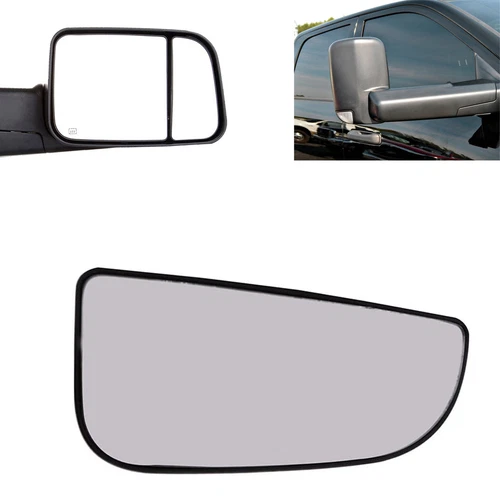 Right Side Tow Mirror Spotter lower Glass For Dodge Ram 1500 2500 3500 2010-2020