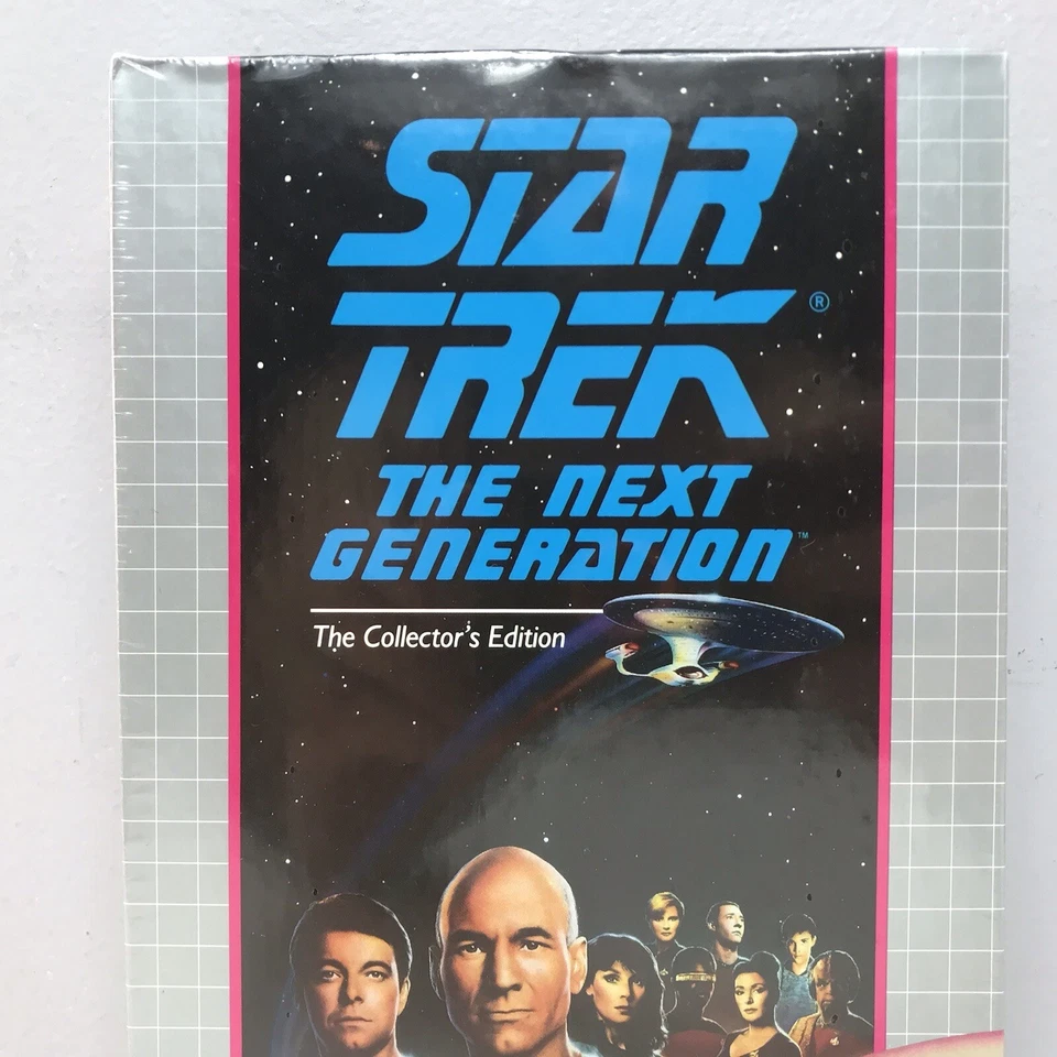 New! Star Trek Next Generation VHS Video Tape Collector Realm Fear Man Of People - Image 2 of 4
