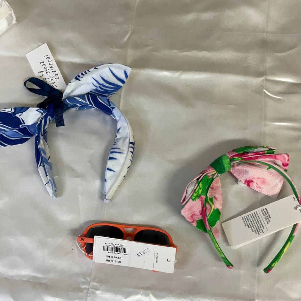 Diademas y gafas de sol Janie And Jack niñas talla 0-2 años multicolor 3 piezas Foto 2 de 4