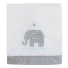 White Elephant Baby Blanket by NoJo