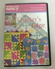 The Quilters Edge DVD, Sewing With Nancy Zieman,  Quilt Appeal, Sewing & Fabrics