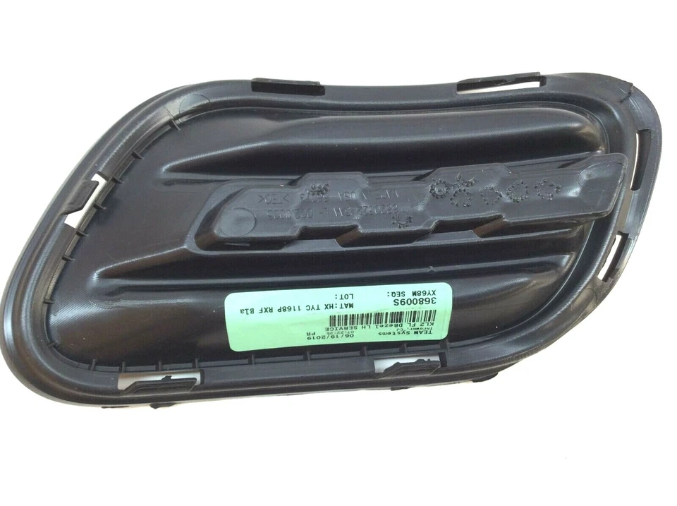 2014-2018 Jeep Cherokee Front LH Driver Side Fog Lamp Hole Plug black new OEM - Image 2 of 4