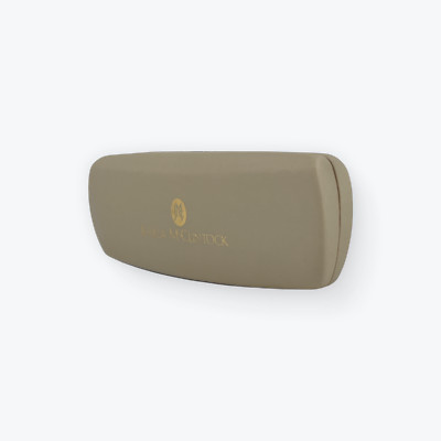 Jessica McClintock Hard Clamshell Beige Eyeglass Case  display picture 3
