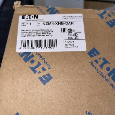 NZM4-XHB-DAR  DOUBLE RED HANDLE. FOR NZM4 BREAKER  RED