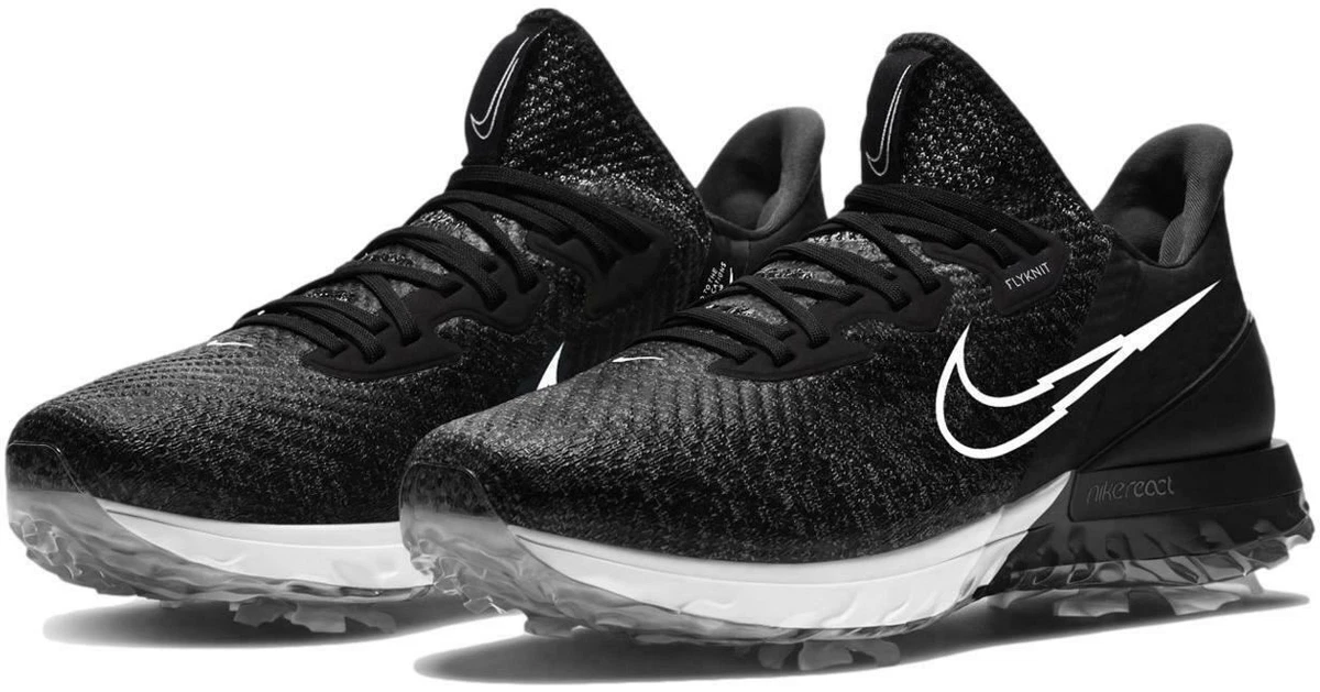 Nike Air Zoom Infinity Tour Golf Wide Black White 2021 for Sale