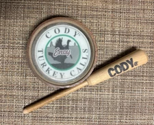 Cody Envy Glass Friction Turkey Call with Striker