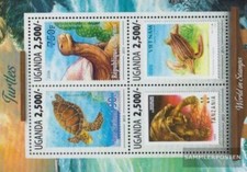 ouganda 3135-3138 Feuille miniature (complète edition) neuf avec gomme originale