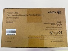 NEW Genuine Xerox Phaser 6280 106R01388 Cyan Toner Standard Capacity