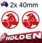<!--F#f_0-->2 x Holden Lion sticker decal CAR UTE Windscreen vinyl cut 40mm - RED<!--F/-->