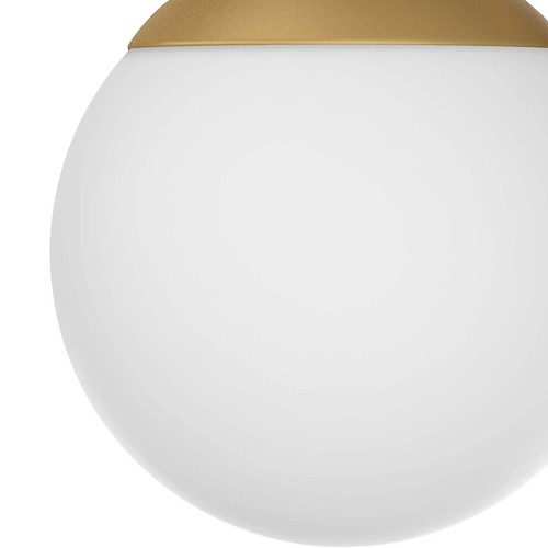 Farmhouse Bathroom Vanity Wall Light Fixture Industrial Rustic Milk White + Gold - 第 9/12 張圖片