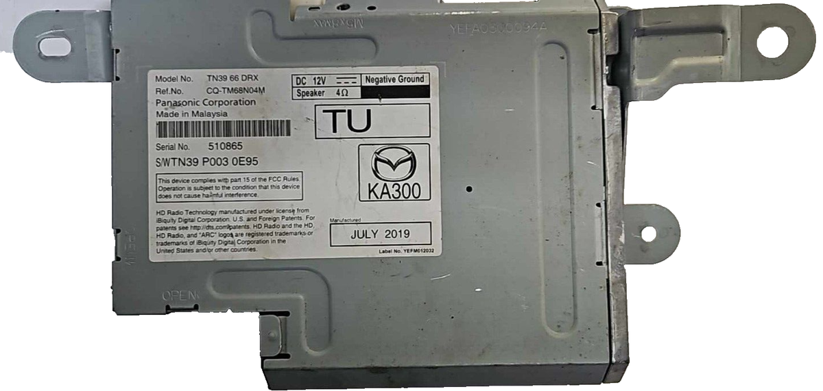 TN39 66 DRX Mazda CX-9 CX9 radio tuner | eBay