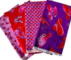 Marcus Brothers Bundle of Red Hat Society Fabric 3 1/3 yards Cotton Fabric RARE