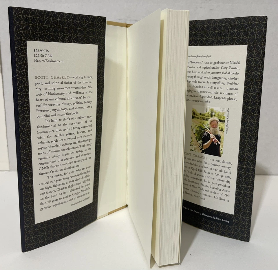 Seedtime: On the History, Husbandry, Politics and Promise of Seeds -signed HCDJ - Image 4 of 4