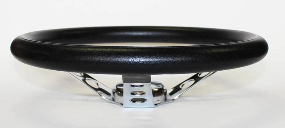 1970-87 Dodge Ram D100 D200 D300 Pick Up 2WD Truck Black Steering Wheel 13 1/2" - Image 4 of 4