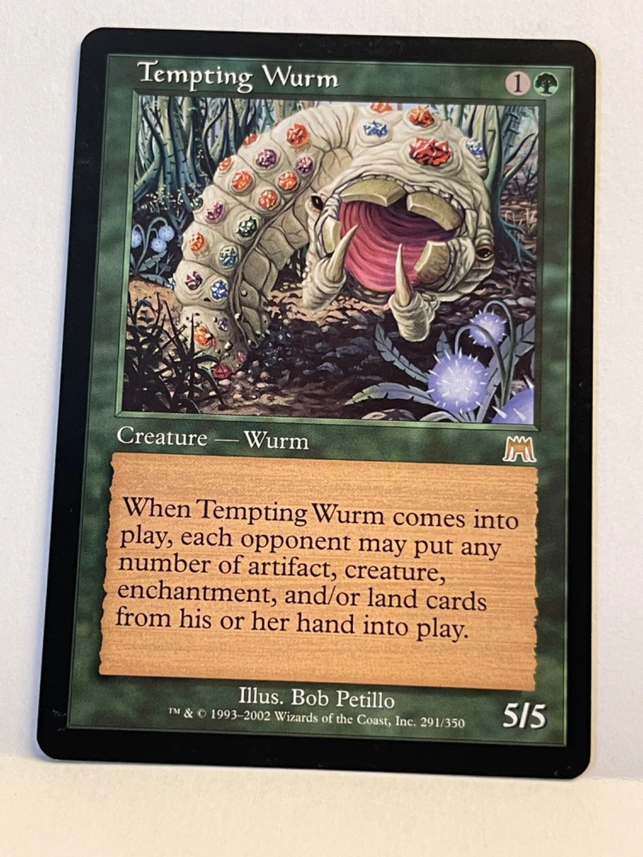 マジック：ザ・ギャザリング MTG Tempting Wurm ONS ENG foil Tempting Wurm 291 Onslaught for sale | eBay