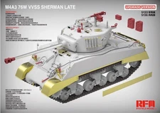 1/35 Rye Field M4A3 Sherman 76W VVSS Late Upgrade Version #5133