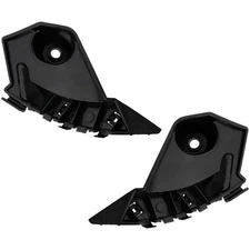 Pair Set of 2 Bumper Face Bar Brackets Retainer Mounting Braces Left & Right