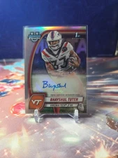 2024 Bowman Chrome U Bhayshul Tuten 1st Auto Refractor 42/299 #PA-BTU Jags