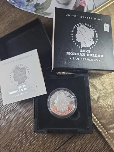 2023-S Morgan Dollar with Box and COA (PROOF)